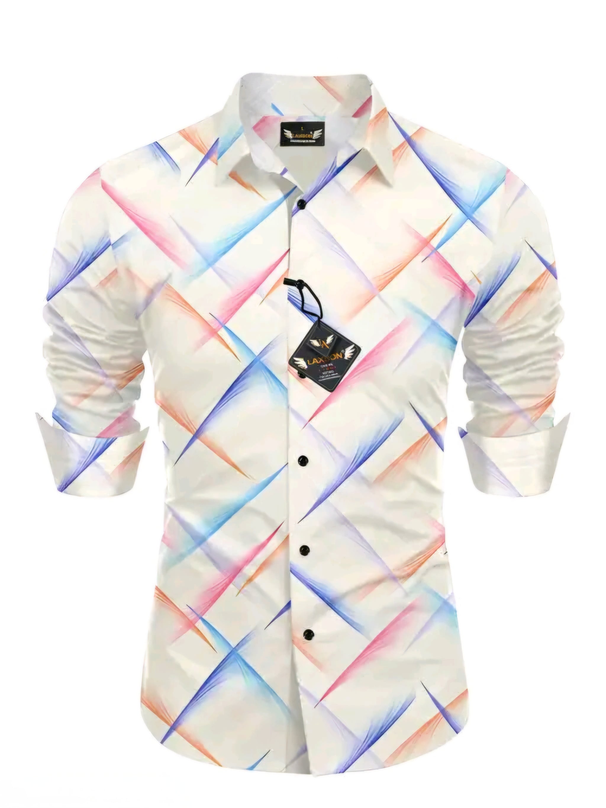 LAXBON Mens Casual Shirts