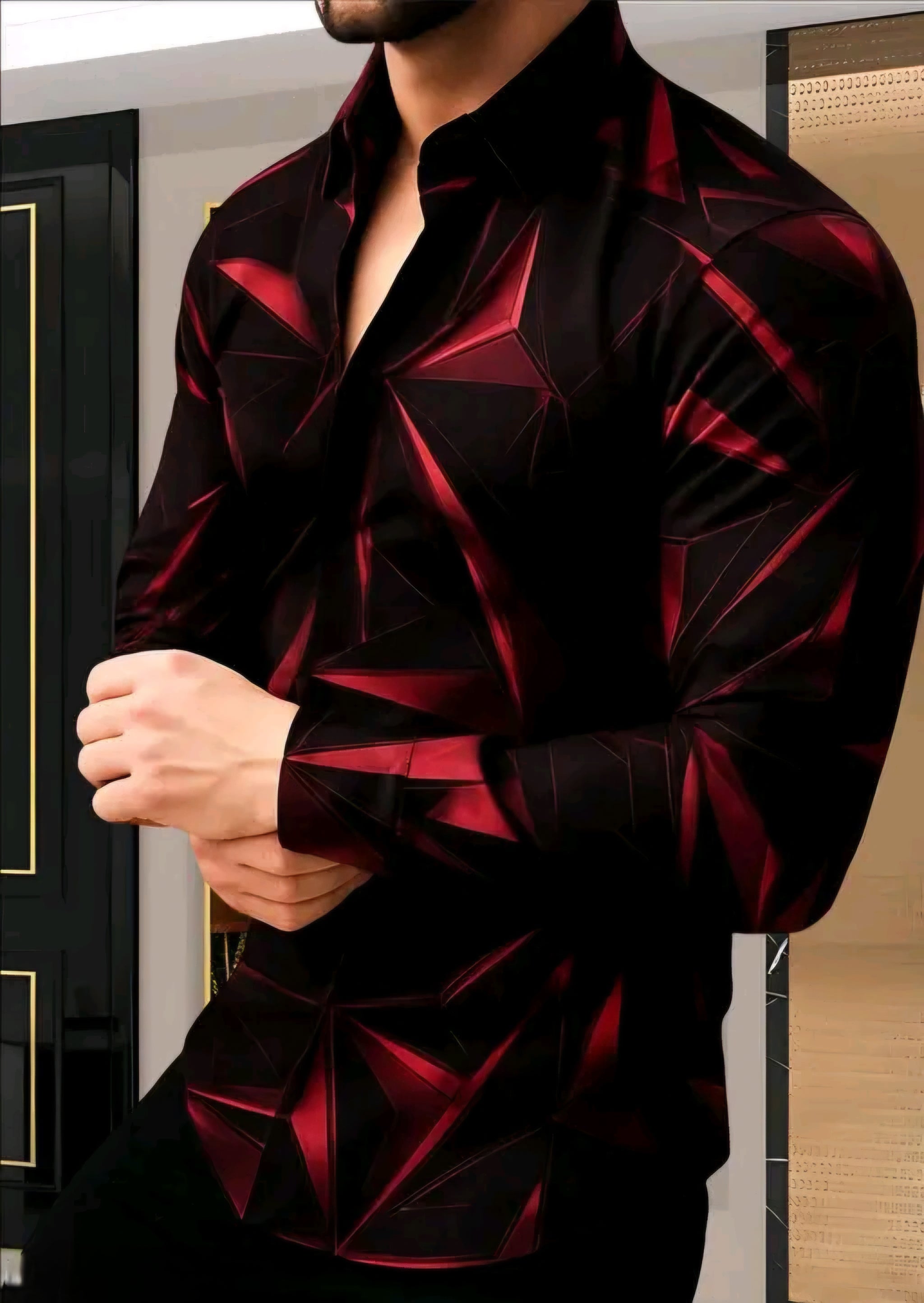 PISIFERA Stylish Full Sleeves Shirt for Party & Casual Wear