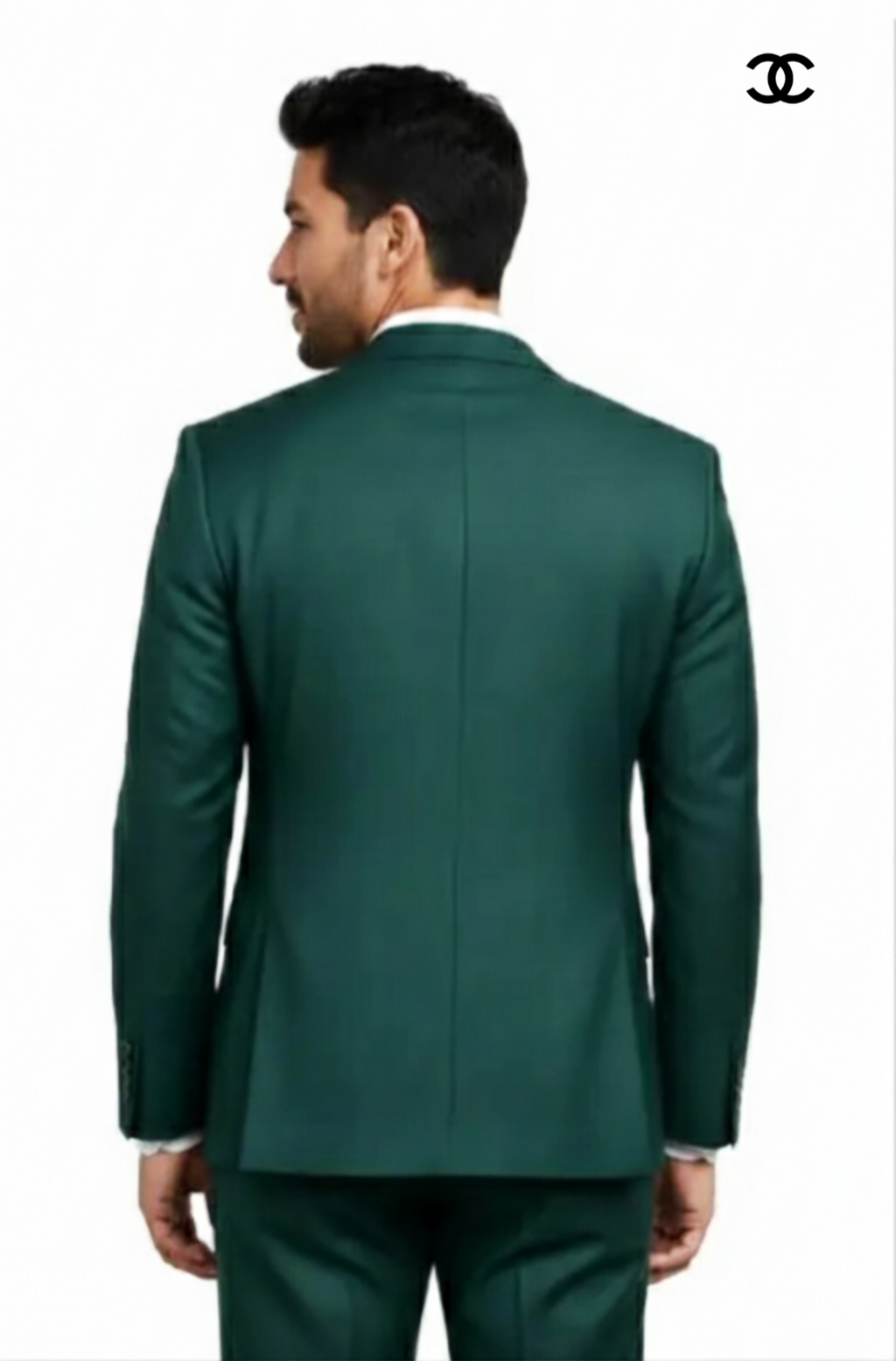 C&C Mens Solid Single Breasted Casual, Festive & Wedding Blazer