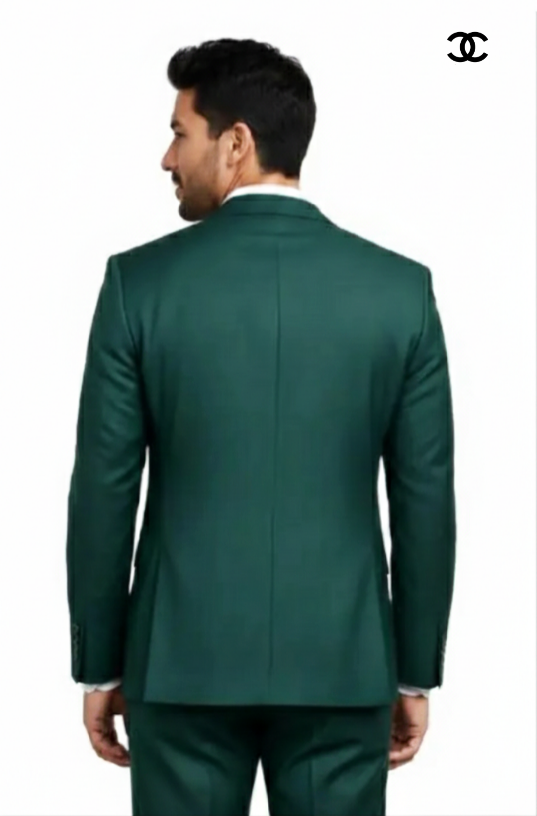 C&C Mens Solid Single Breasted Casual, Festive & Wedding Blazer